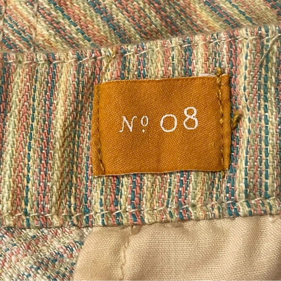 PILCRO AND‎ THE LETTERPRESS by ANTHROPOLOGIE NWOT Chino Striped Skirt - Picture 8 of 11